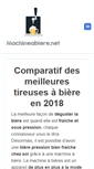 Mobile Screenshot of machineabiere.net